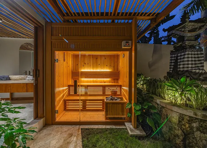 Pande - 3br With Lagoon Pool & Sauna Retreat ヴィラ